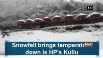 Snowfall brings temperature down is HP
