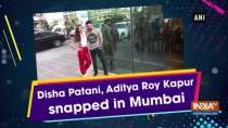 Disha Patani, Aditya Roy Kapur snapped in Mumbai
