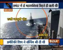 VIDEO: Russian and an American Warship Nearly Collide in Arabian Sea
