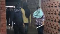 Masked mob assaults JNU students, teachers protesting fee hike