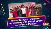 Tahira Kashyap celebrates her birthday with breast cancer survivors in Mumbai