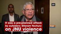 It was a pre-planned attack by outsiders: Sitaram Yechury on JNU violence