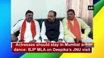 Actresses should stay in Mumbai and dance: BJP MLA on Deepika