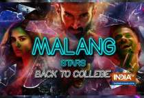 Disha Patani, Aditya Roy Kapur promote Malang at college fest in Mumbai