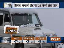 Shimla, Manali, Kufri, Dalhousie continue to receive fresh snowfall