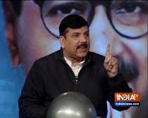 AAP MP Sanjay Singh lashes out at BJP over economy