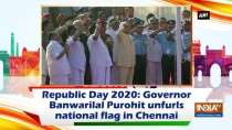 Republic Day 2020: Governor Banwarilal Purohit unfurls national flag in Chennai