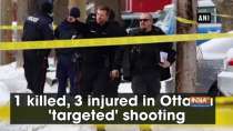 1 killed, 3 injured in Ottawa 