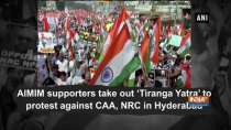 AIMIM supporters take out 