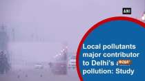 Local pollutants major contributor to Delhi