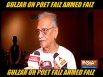 Gulzar reacts to controversy on Pak poet Faiz Ahmed Faiz