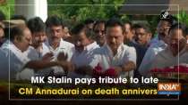 MK Stalin pays tribute to late CM Annadurai on death anniversary