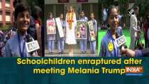 School-children enraptured after meeting Melania Trump