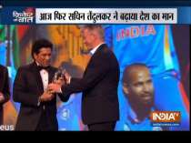 Legendary Sachin Tendulkar wins best Laureus sporting moment award for 2011 World Cup victory