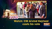 Watch: CM Arvind Kejriwal casts his vote