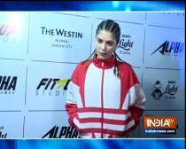 TV actors compete with athletes in the fitness challenge