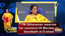 Already given boost to real estate sector before Budget 2020: FM Sitharaman