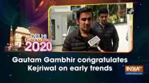Delhi election results: Gautam Gambhir congratulates Kejriwal on early trends