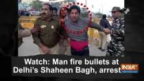 Watch: Man fire bullets at Delhi