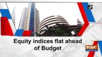 Equity indices flat ahead of Budget