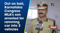 Out on bail, Karnataka Congress MLA