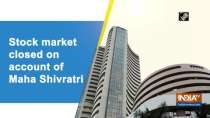 Stock market closed on account of Maha Shivratri