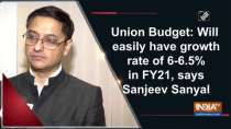 Union Budget: Will easily have growth rate of 6-6.5% in FY21, says Sanjeev Sanyal