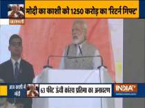 PM Narendra Modi lays foundation of 50 projects worth Rs 1,254 crore in Varanasi