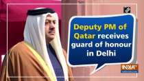 Deputy PM of Qatar receives guard of honour in Delhi