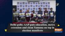 Delhi polls: AAP puts education, metro extension and clean Yamuna on top in election manifesto