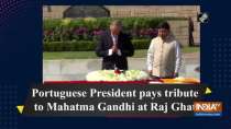 Portuguese President pays tribute to Mahatma Gandhi at Raj Ghat