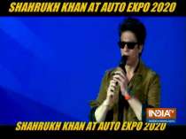 Shah Rukh Khan attends Auto Expo 2020 in Delhi