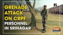Grenade attack on CRPF personnel in Srinagar