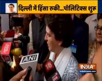 Priyanka Gandhi Vadra appeal to the people of Delhi to not indulge in violence