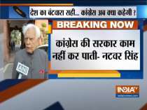 I’m glad India was partitioned, says Congress leader Natwar Singh