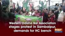 Western Odisha Bar Association stages protest in Sambalpur, demands for HC bench
