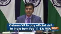 Vietnam VP to pay official visit to India from Feb 11-13: MEA
