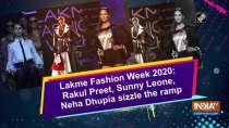 Lakme Fashion Week 2020: Rakul Preet, Sunny Leone, Neha Dhupia sizzle the ramp