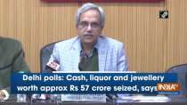 Delhi polls: Cash, liquor and jewellery worth approx Rs 57 crore seized, says EC