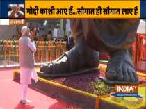 PM Modi inaugurates 63 feet statue of Deendayal Upadhyaya in Varanasi