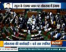 Lok Sabha adjourned after rucku over Harsh Vardhan