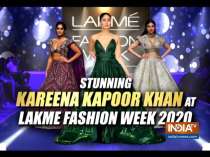 Kareena Kapoor sets the ramp on fire with her bold look at Lakme Fashion Week 2020 Finale