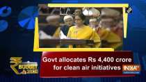 Budget 2020: Govt allocates Rs 4,400 crore for clean air initiatives
