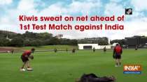 Kiwis sweat on net ahead of 1st Test Match against India