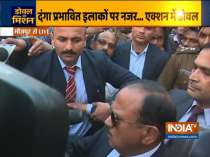 NSA Ajit Doval reaches Maujpur to take stock of situation, says things are under control