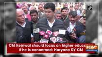 CM Kejriwal should focus on higher education if he is concerned: Haryana DY CM