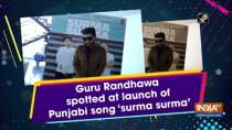 Guru Randhawa spotted at launch of Punjabi song 