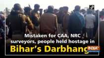 Mistaken for CAA, NRC surveyors, people held hostage in Bihar