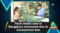 Face masks sale in Bengaluru increased due to Coronavirus fear