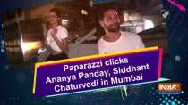 Paparazzi clicks Ananya Panday, Siddhant Chaturvedi in Mumbai